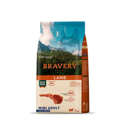 Bravery Cordero Adulto Raza Pequeña 7 Kg