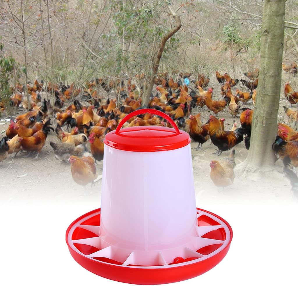 Comedero 6kg Para Gallinas Ave Comedero Pollos Aves Zooko