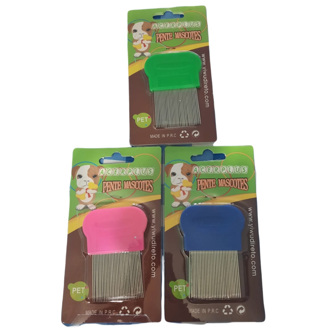 Peine Anti Piojos Liendres Pelo Mascotas Niños Mujeres Etc