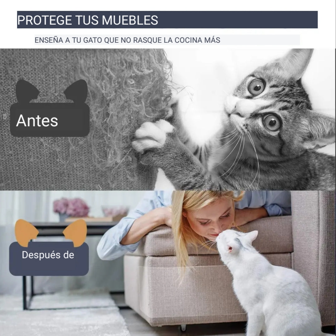 Protector Muebles 10 Cintas Antiarañazos Gatos Sofa Sillón