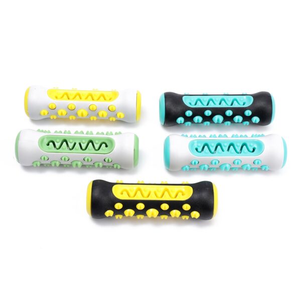 Juguete Hueso Limpia Dientes Masticable Porta Snack Mascotas