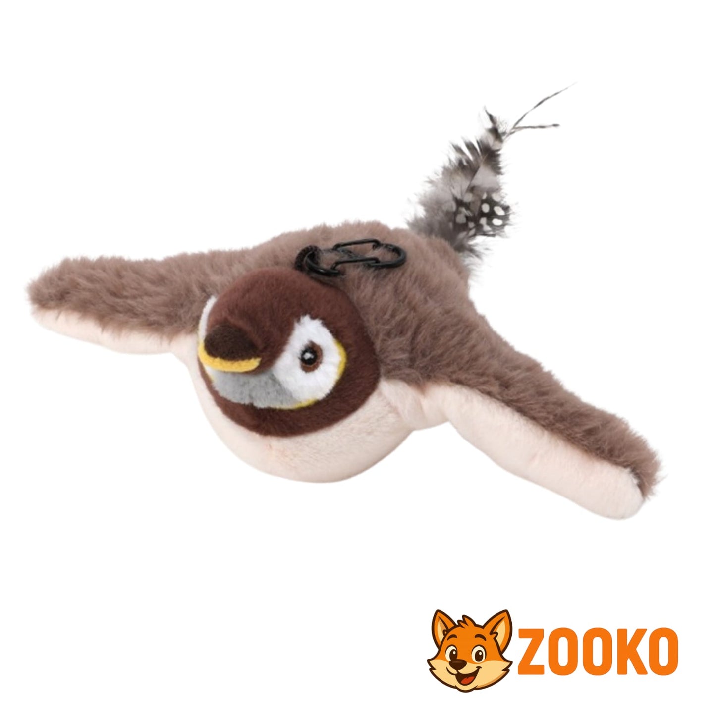 Juguete Para Gato Pájaro Divertido Volador Con Sonido