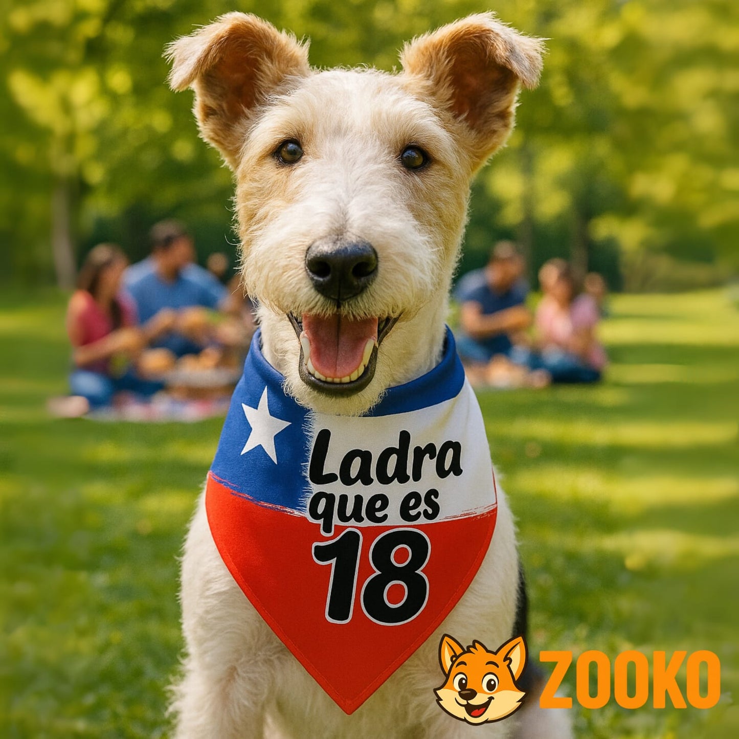 Collar Bandana Fiestas Patrias Ladra Que Es 18 Mascota Zooko