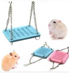 Columpio Cama Pará Hámster Roedores Juguete Para Hamster