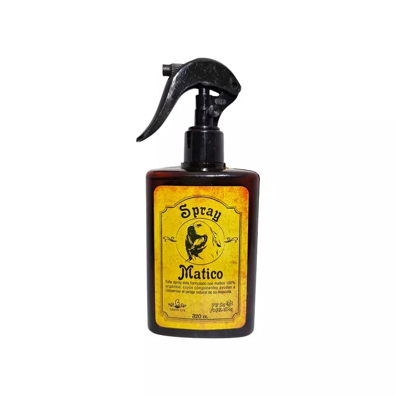 Spray De Matico 100% Natural - Green Life De Pets&friends Matico