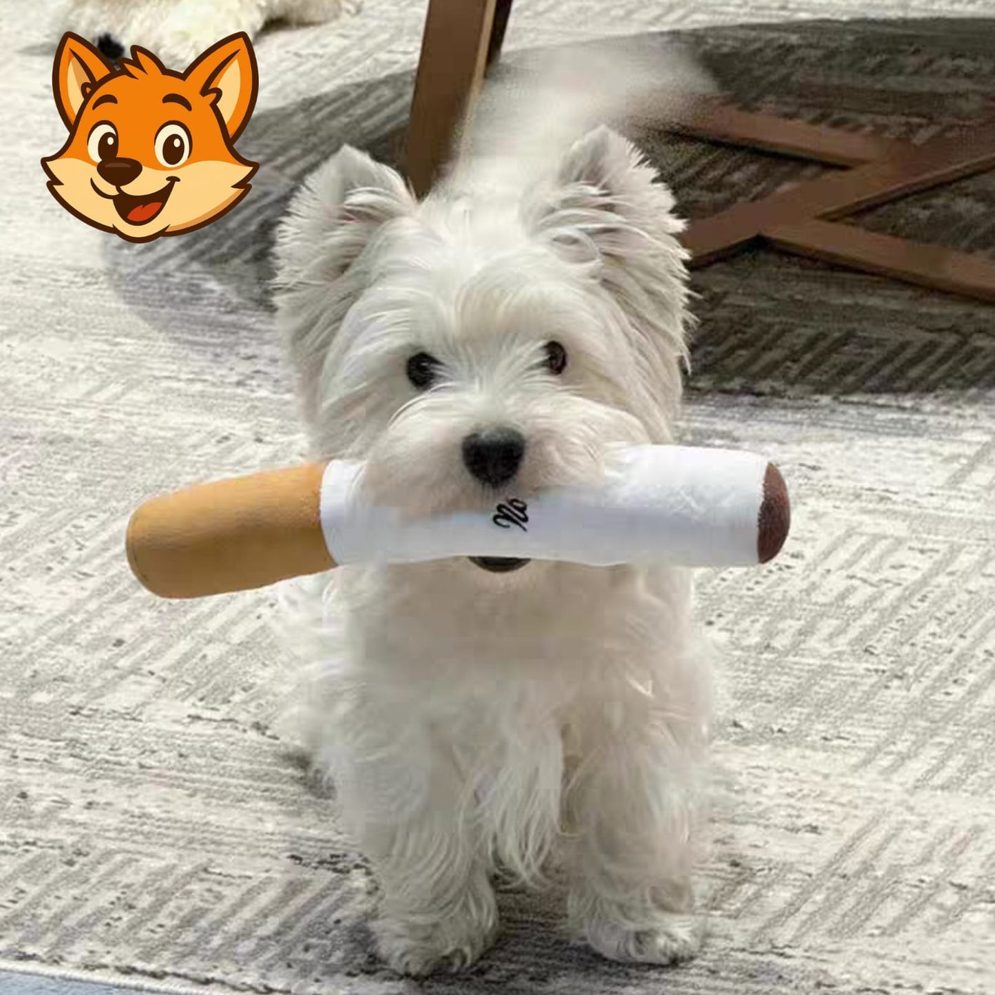 Juguete Peluche Zooko Cigarro Con Sonido Mascotas Zooko