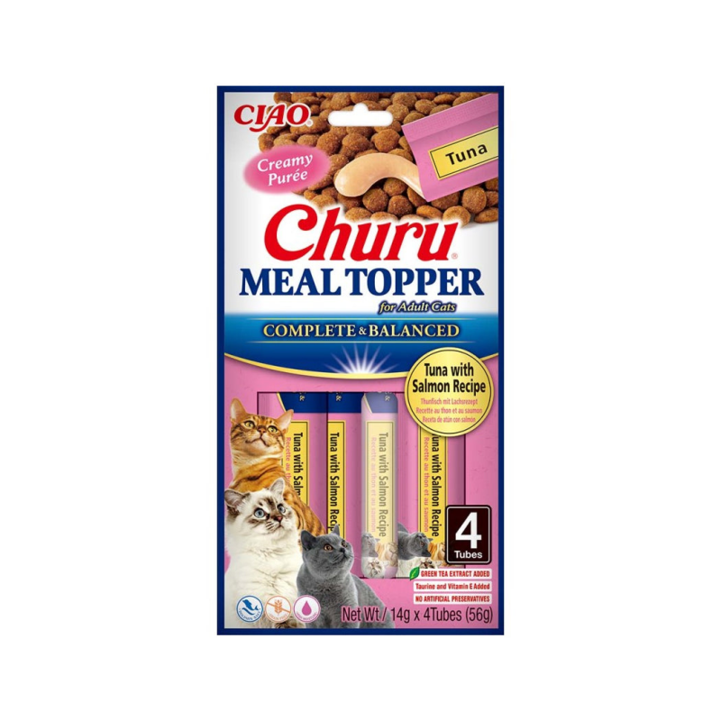 Churu Meal Topper Atún Y Salmón - Gato