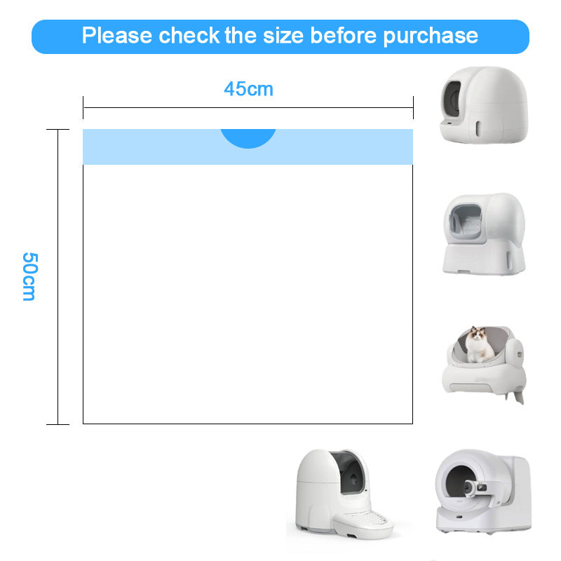 Bolsas Para Areneros Gatos Bolsas Desechables 45 X 50 Cm