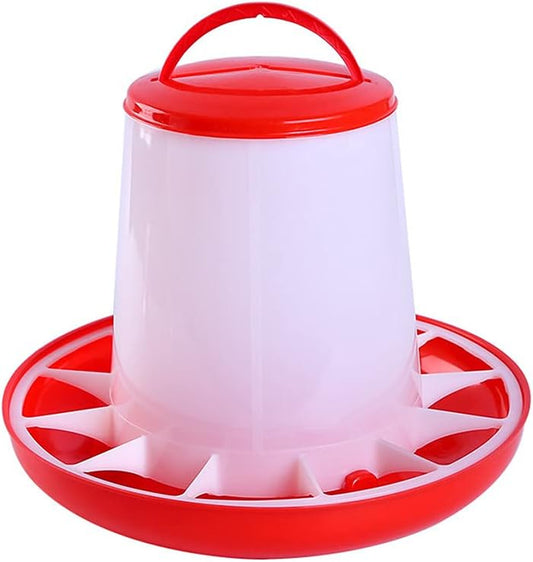 Comedero 6kg Para Gallinas Ave Comedero Pollos Aves Zooko