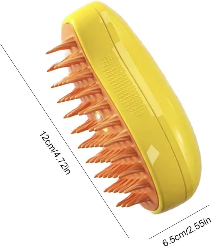 Cepillo Para Gatos Mascotas A Vapor Electrico Usb