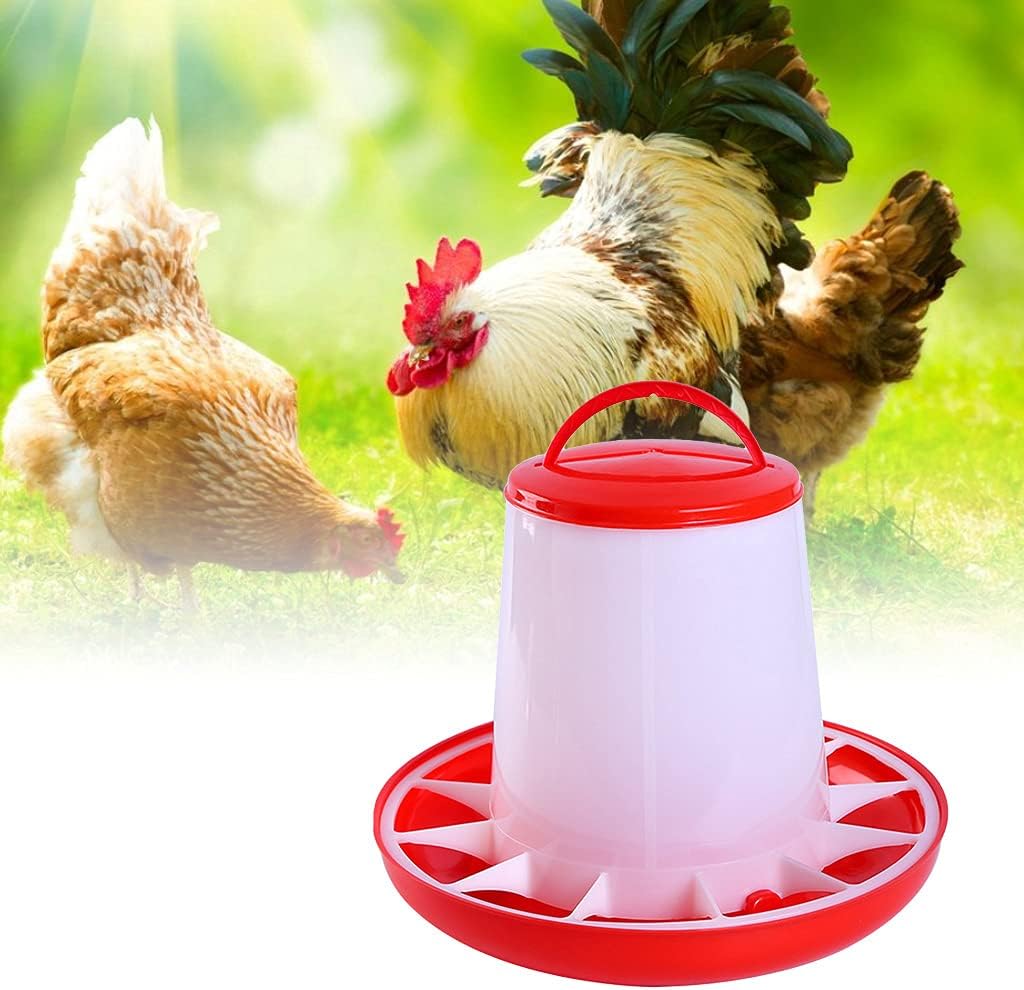 Comedero 6kg Para Gallinas Ave Comedero Pollos Aves Zooko