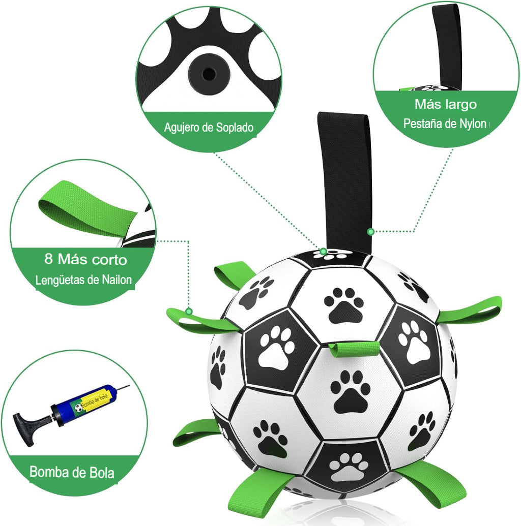 Pelota Interactiva Con Agarre Para Perros Con Bombin Zooko