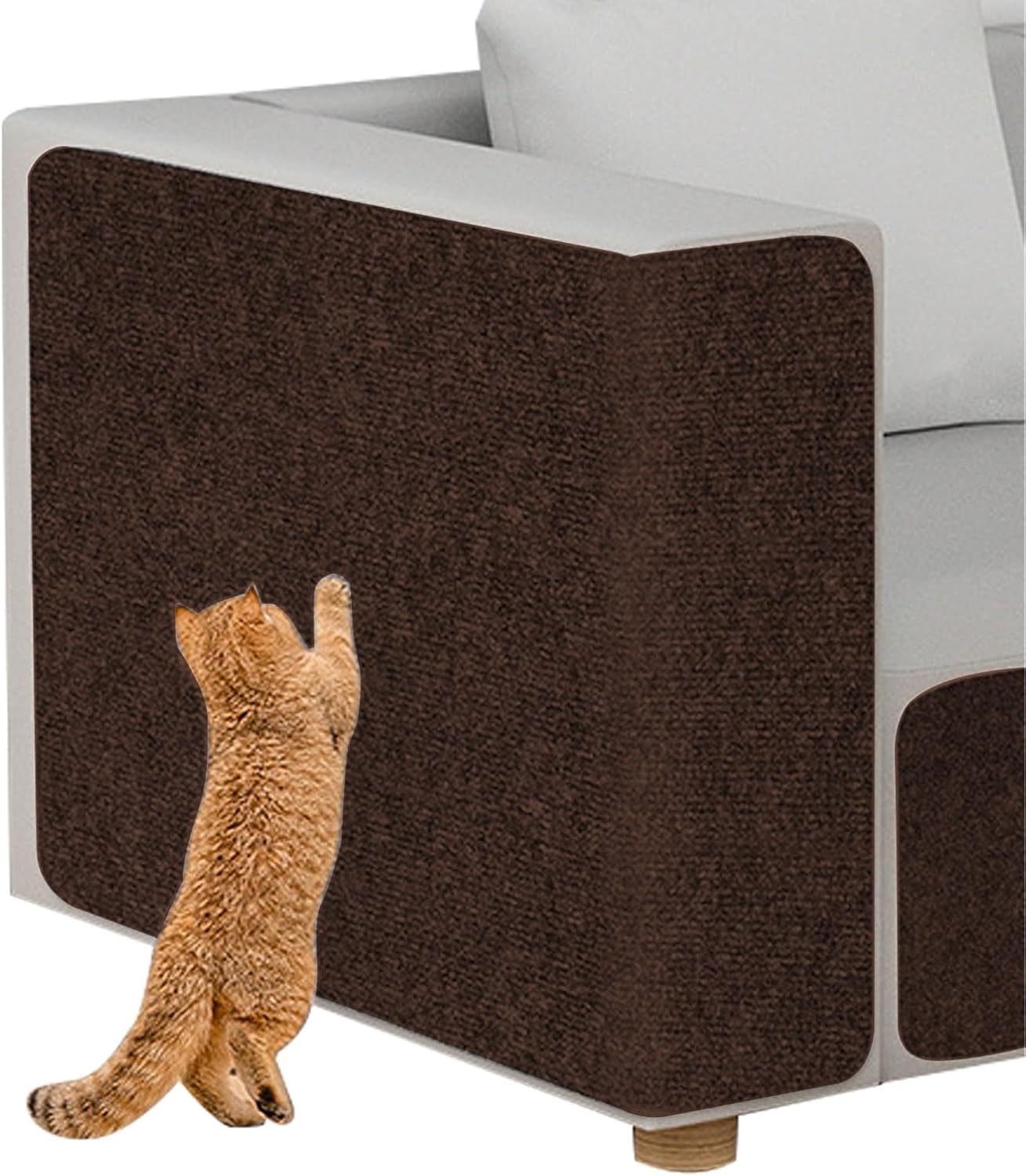 Rollo Tapete Rascador Gatos Protector Sofá Adhesivo 60x100cm