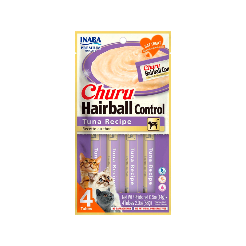 Inaba Churu Hairball Control Sabor Atún