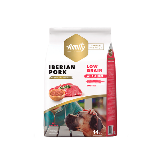 Alimento Para Perro Adulto Amity Cerdo - 14 Kg