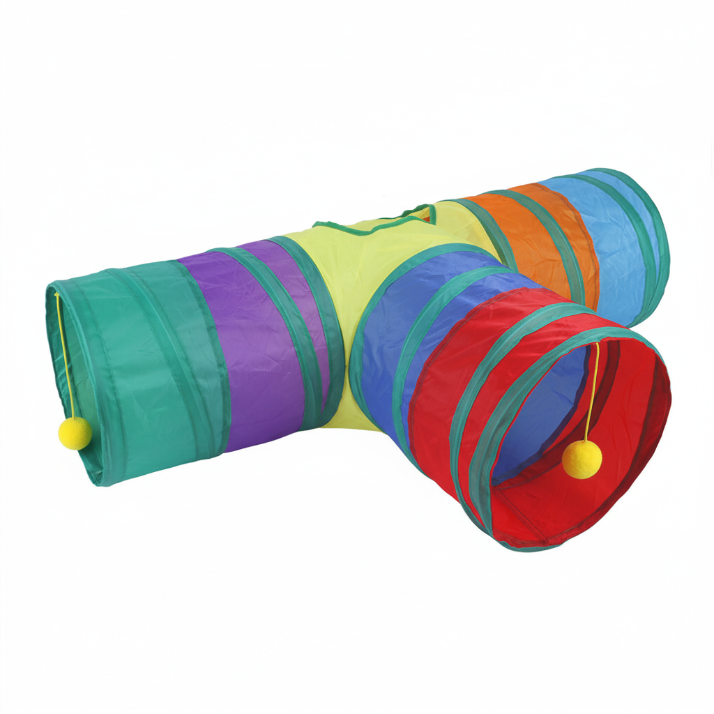 Pack 21 Juguetes Y Túnel Plegable Juguetes Divertidos 21pcs