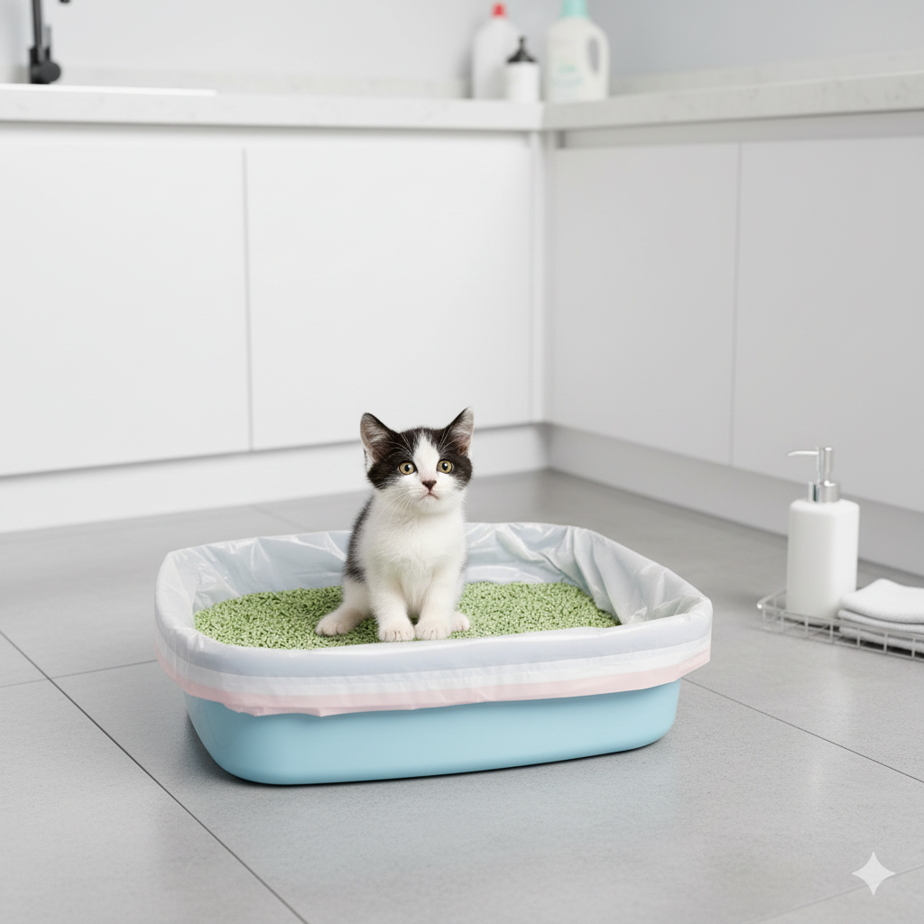 Bolsas Para Areneros Gatos Bolsas Desechables 91 X 48 Cm