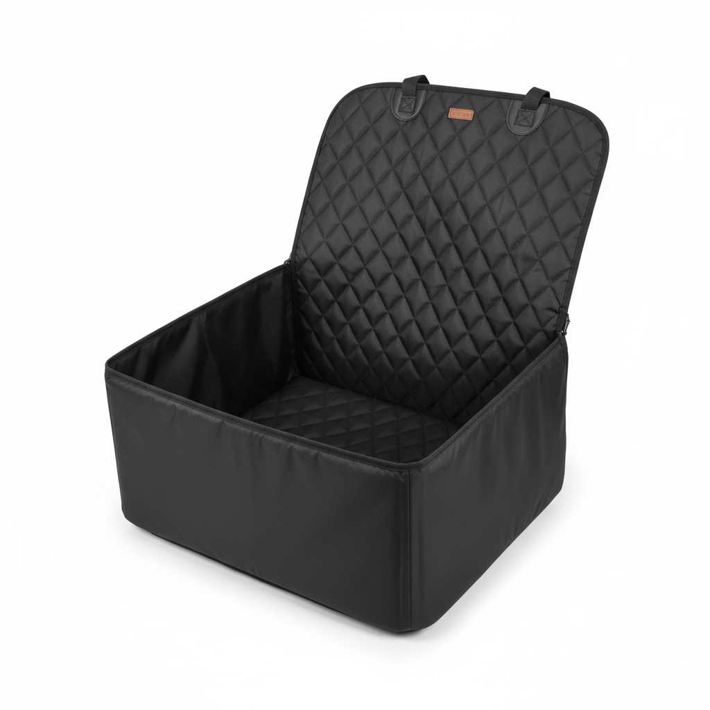 Protector De Asiento Funda Auto 2 En 1 Canasto Viaje Mascota