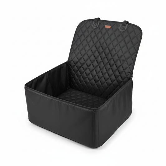 Protector De Asiento Funda Auto 2 En 1 Canasto Viaje Mascota