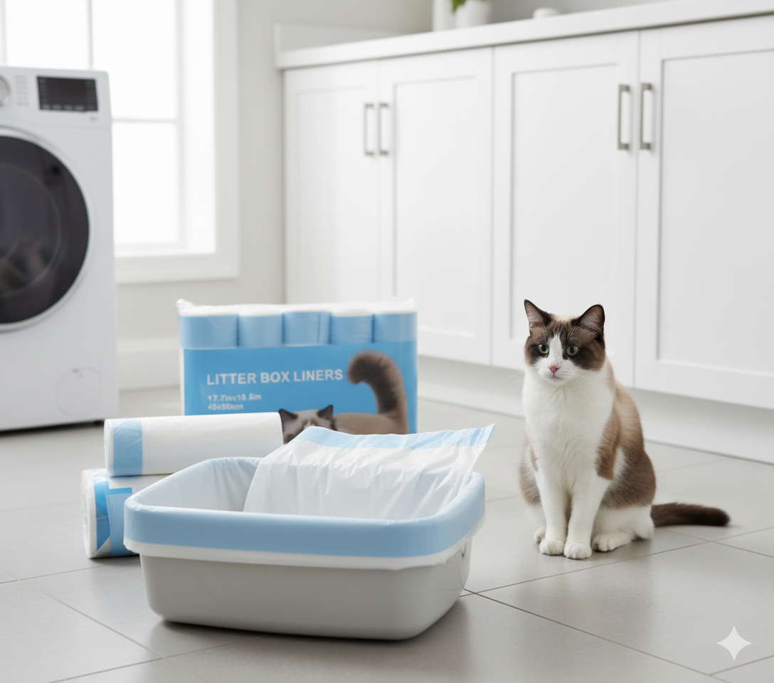 Bolsas Para Areneros Gatos Bolsas Desechables 45 X 50 Cm