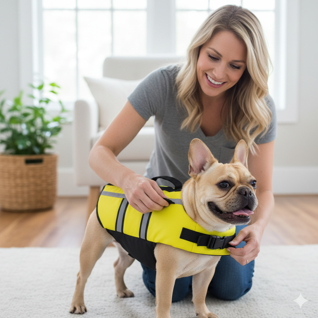 Chaleco Salvavidas Flotador Para Perros Salvavidas Mascotas