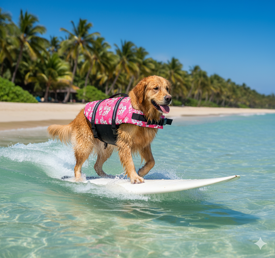 Chaleco Salvavidas Flotador Para Perros Salvavidas Mascotas