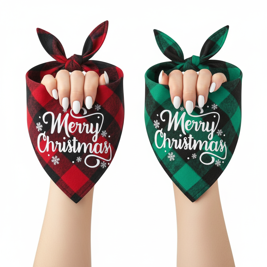 Collar Disfraz Navidad Bandanas Para Perros Gatos Mascotas