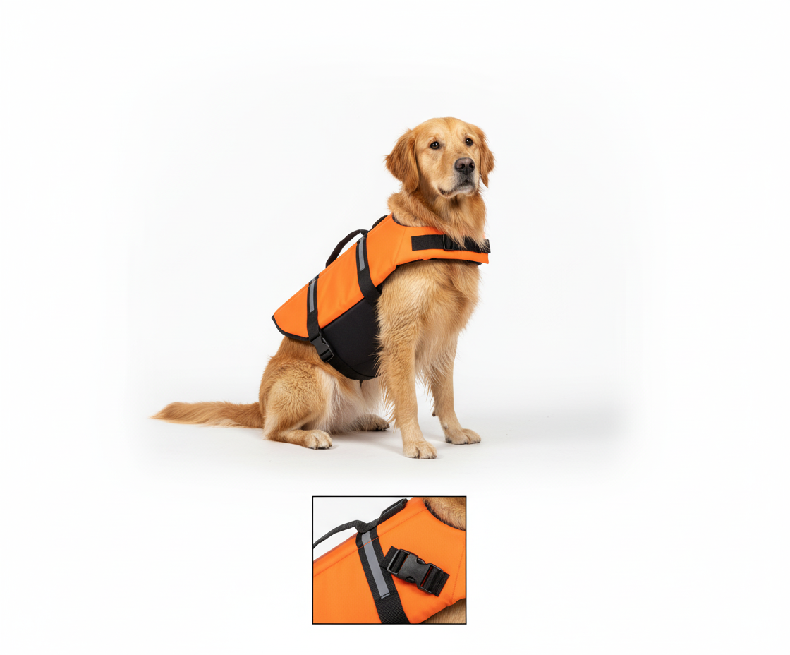 Chaleco Salvavidas Flotador Para Perros Salvavidas Mascotas