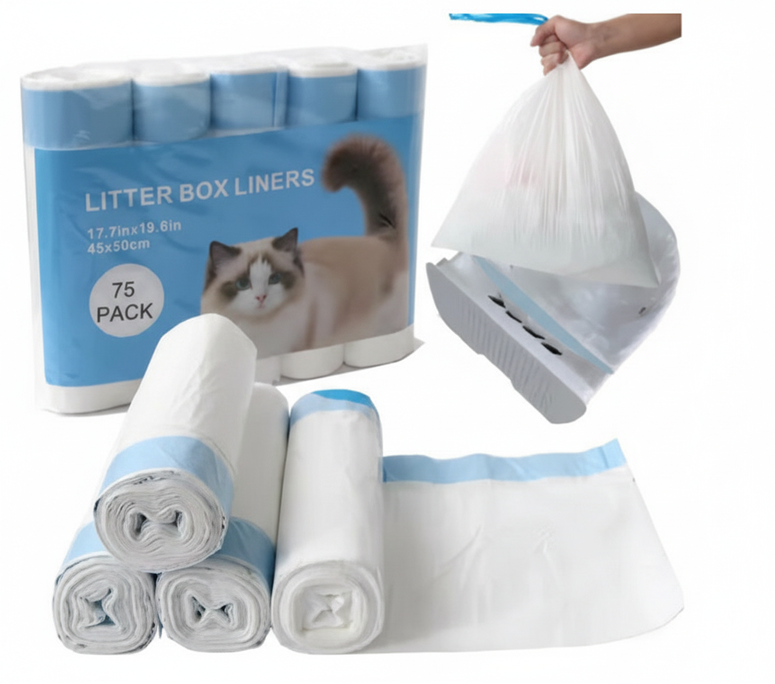 Bolsas Para Areneros Gatos Bolsas Desechables 45 X 50 Cm