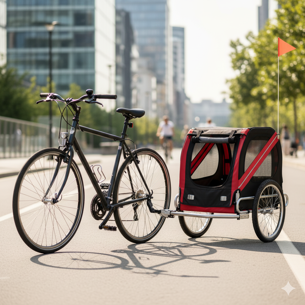 Carro De Arrastre Bicicleta Remolque De Mascotas Zooko