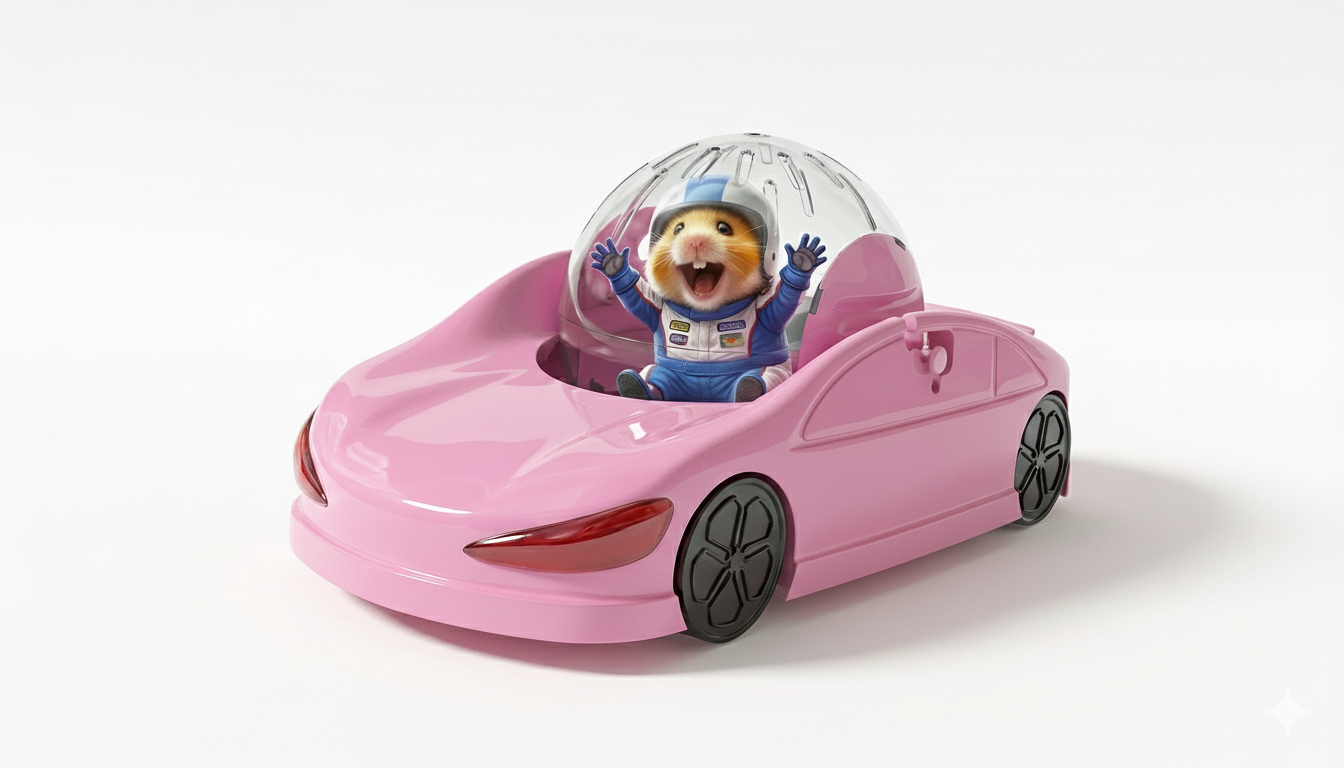 Rueda Y Auto Para Raton Hamster Erizo Rueda Con Auto Zooko