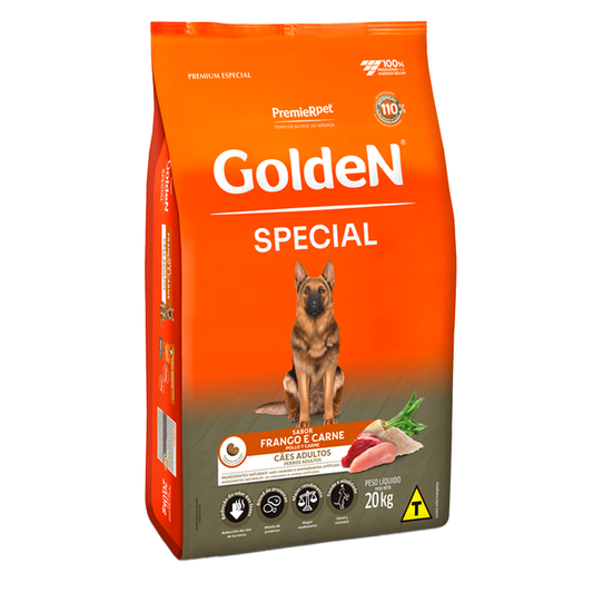 Golden Formula Perros Adultos Pollo Y Carne 20 Kg