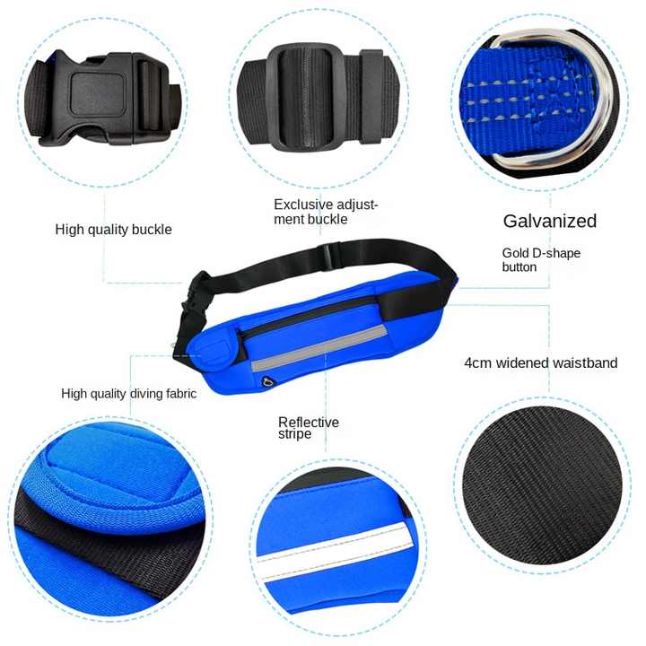 Correa Cinturón Para Correr Running Perro Mascotas Zooko