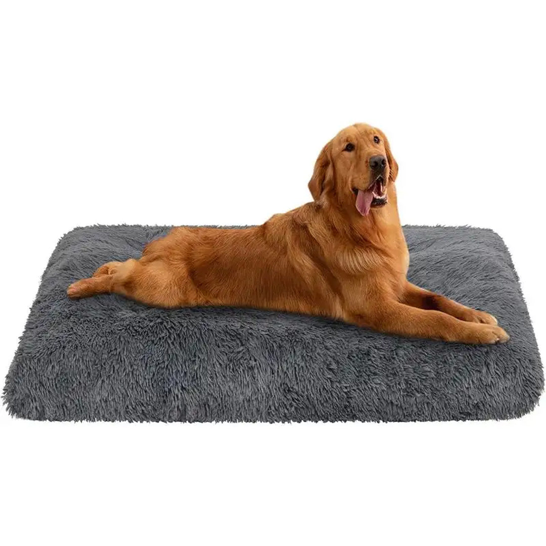 Cama Colchon Peluda Mascotas Perros Gatos 93 X 65 - Zooko