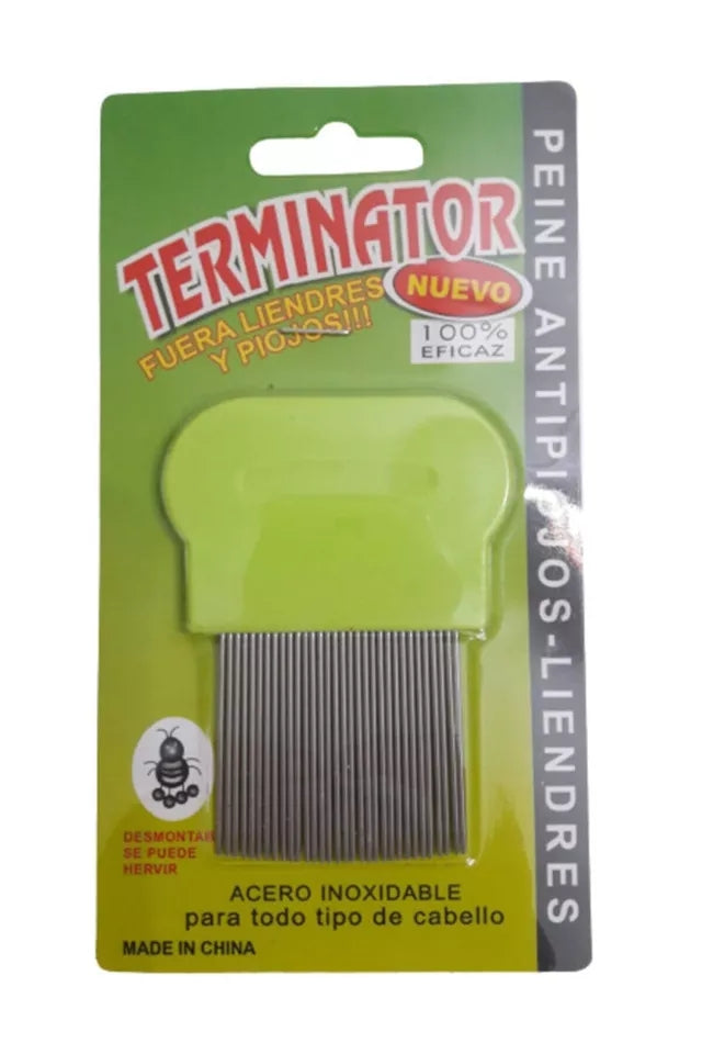 Peine Anti Piojos Liendres Pelo Mascotas Niños Mujeres Etc