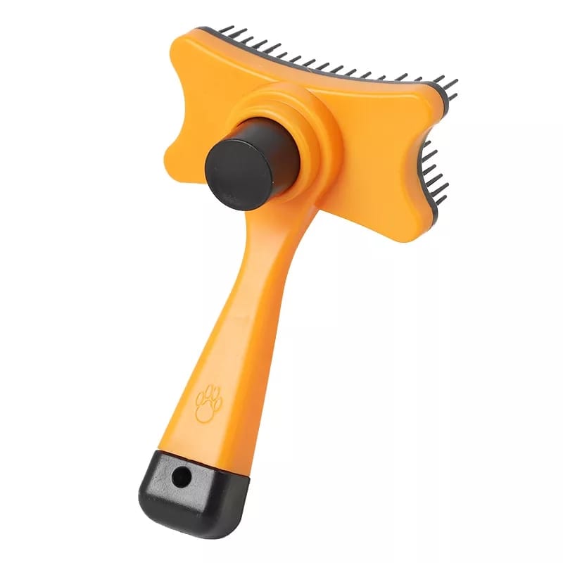 Cepillo Para Mascotas Con Botón Extractor Fácil Limpieza