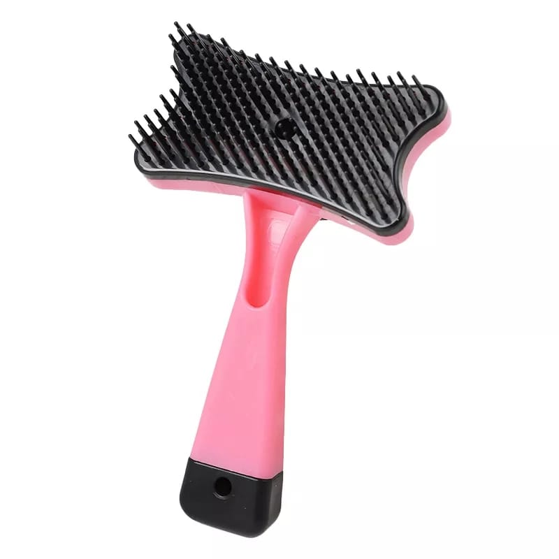 Cepillo Para Mascotas Con Botón Extractor Fácil Limpieza