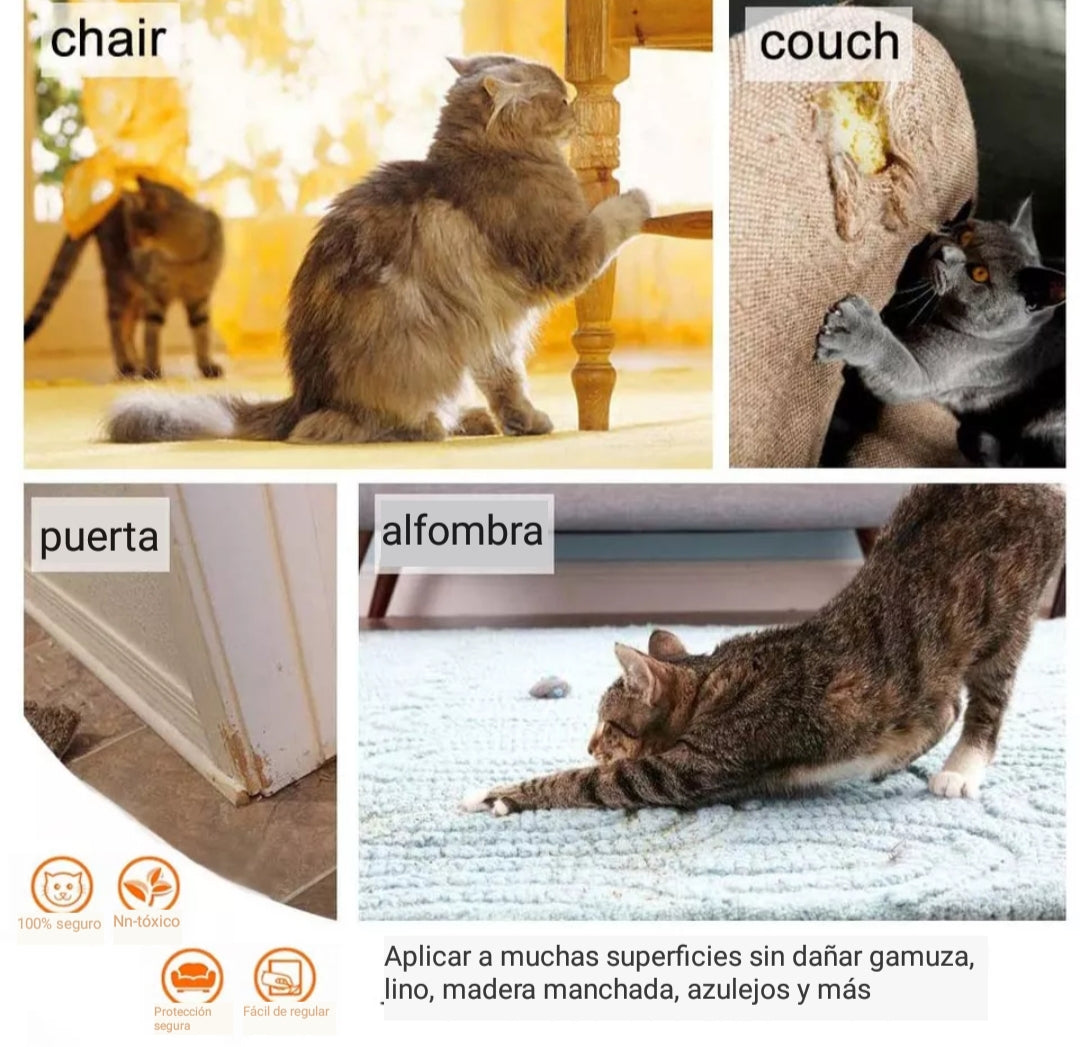 Protector Muebles 10 Cintas Antiarañazos Gatos Sofa Sillón