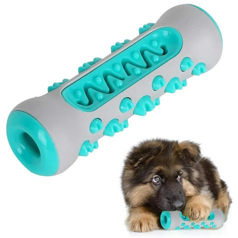 Juguete Hueso Limpia Dientes Masticable Porta Snack Mascotas