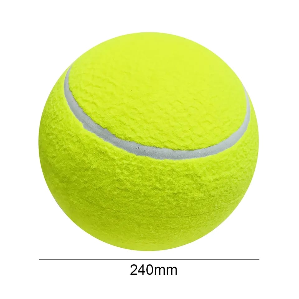 Pelota Tenis Gigante Para Mascota Grande Perros 24 Cm