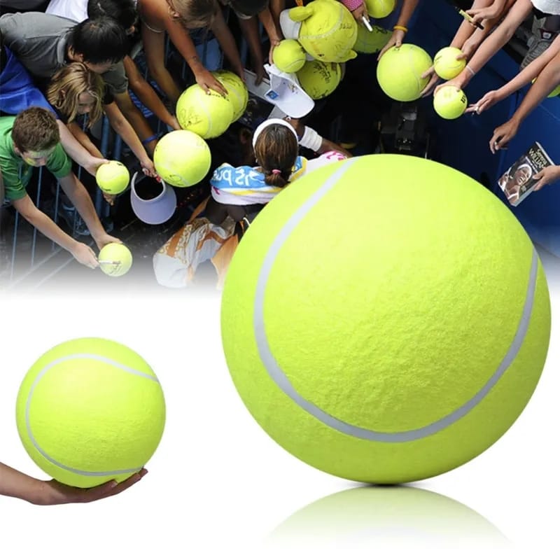 Pelota Tenis Gigante Para Mascota Grande Perros 24 Cm