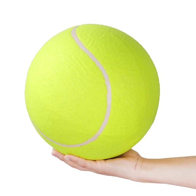 Pelota Tenis Gigante Para Mascota Grande Perros 24 Cm