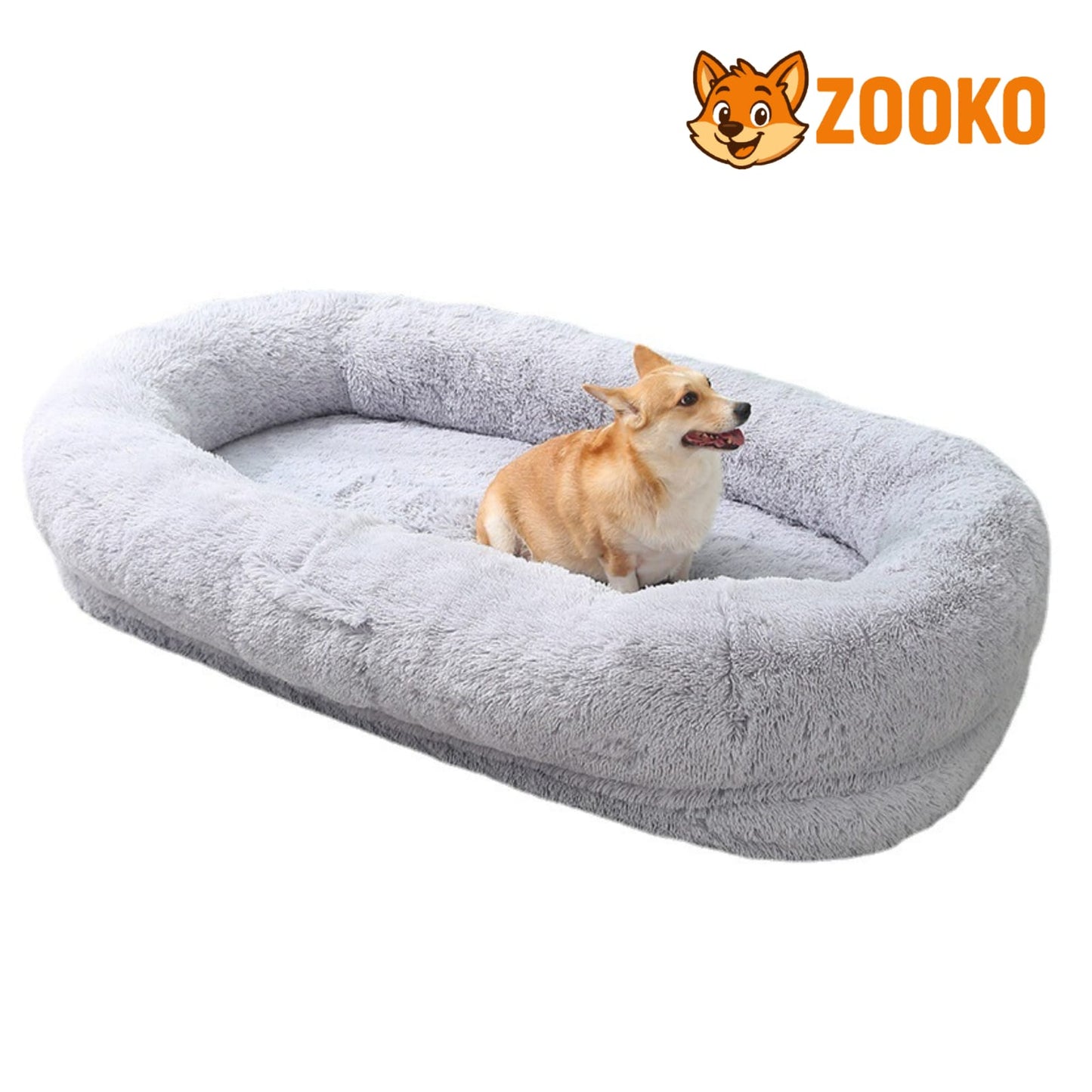 Cama Sofa Gigante Felpada Mascotas Perros Gatos Familiar