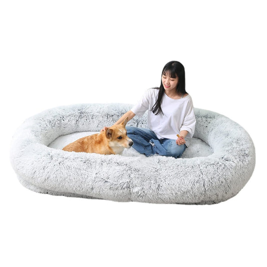 Cama Sofa Gigante Felpada Mascotas Perros Gatos Familiar