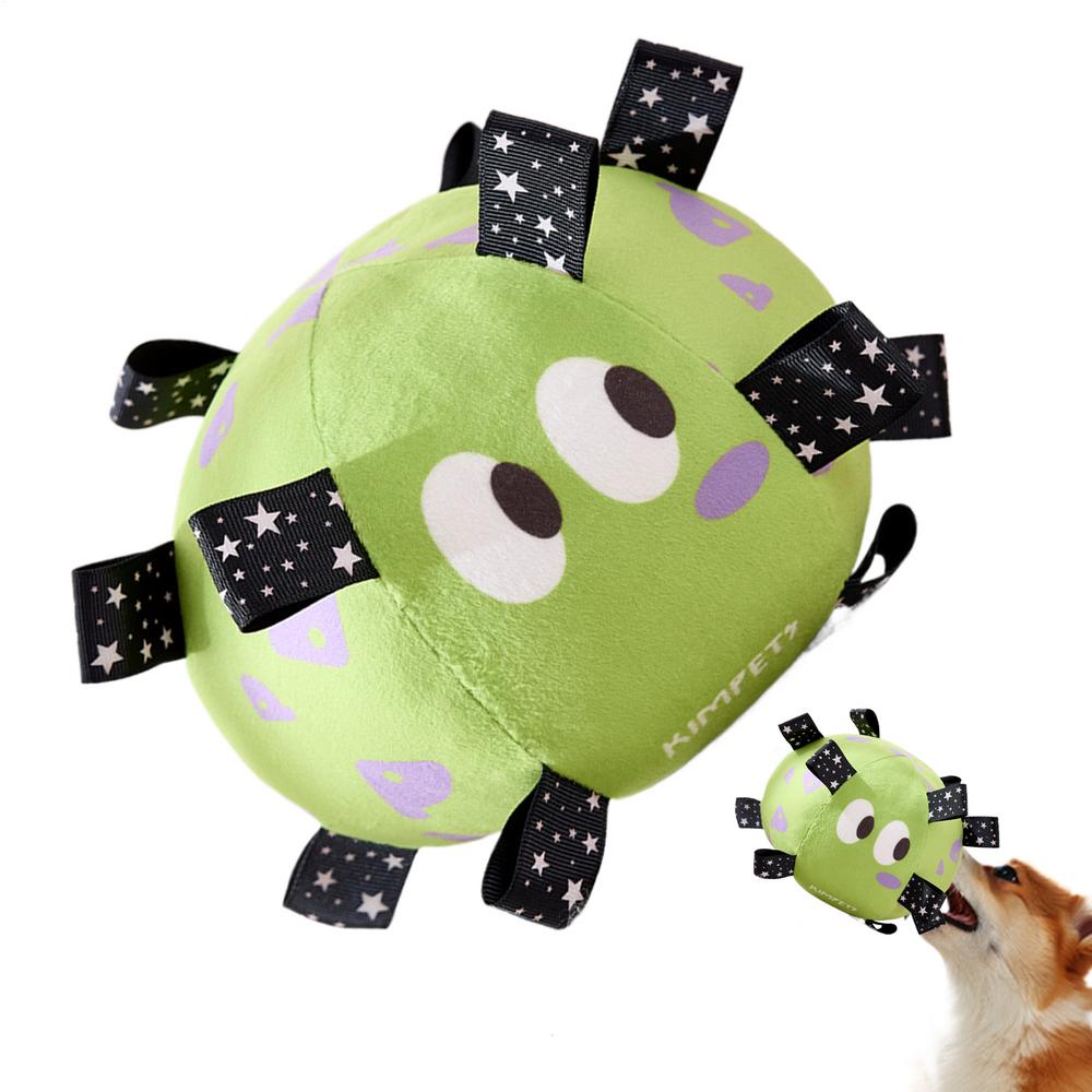 Pelota Interactiva Kawai Con Agarre Y Sonido Para Perros