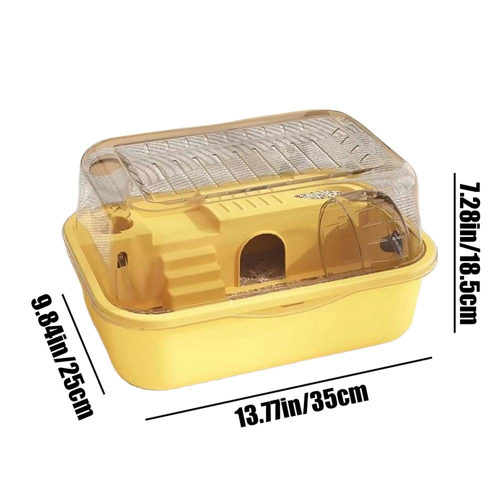 Jaula Acrílica Zooko Para Hámster, Cuy, Erizo, Mascotas