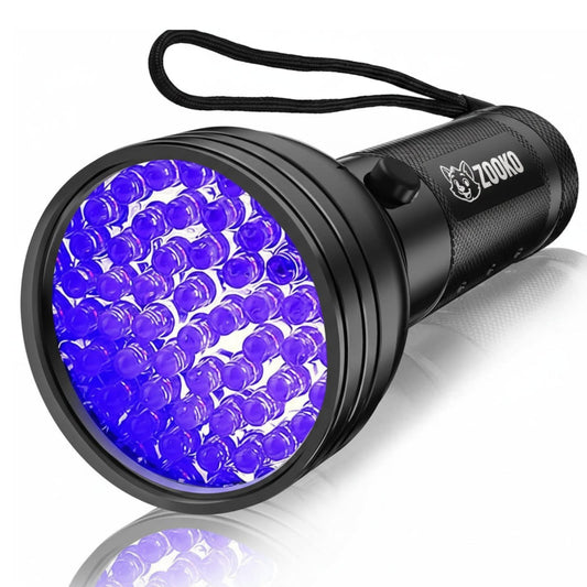 Linterna Uv 51 Led Detección Orina, Manchas Mascotas - Zooko Uv