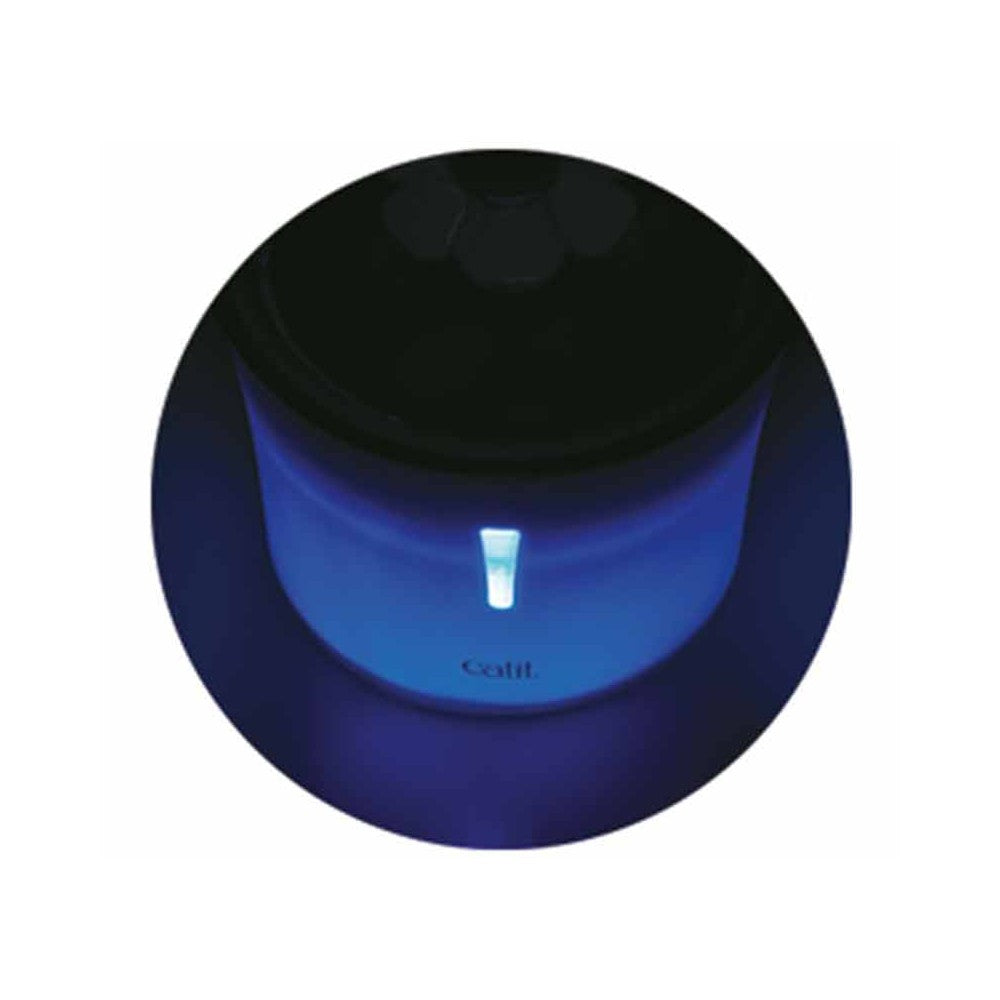 Cat It Fuente Bebedera Flor Con Luces Led 3 Litros Para Gato
