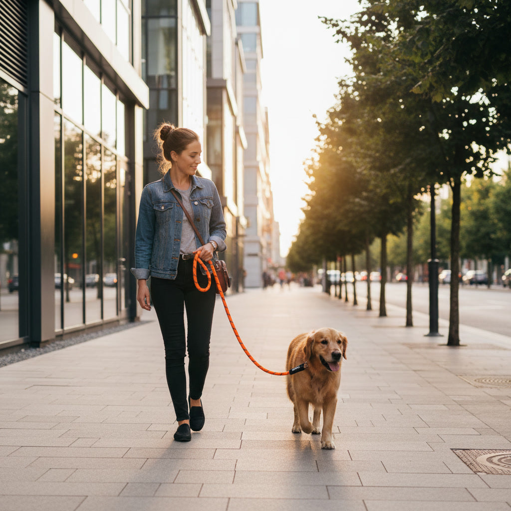 Correa Slip Leash Antitirones Correa Y Collar Perros Zooko