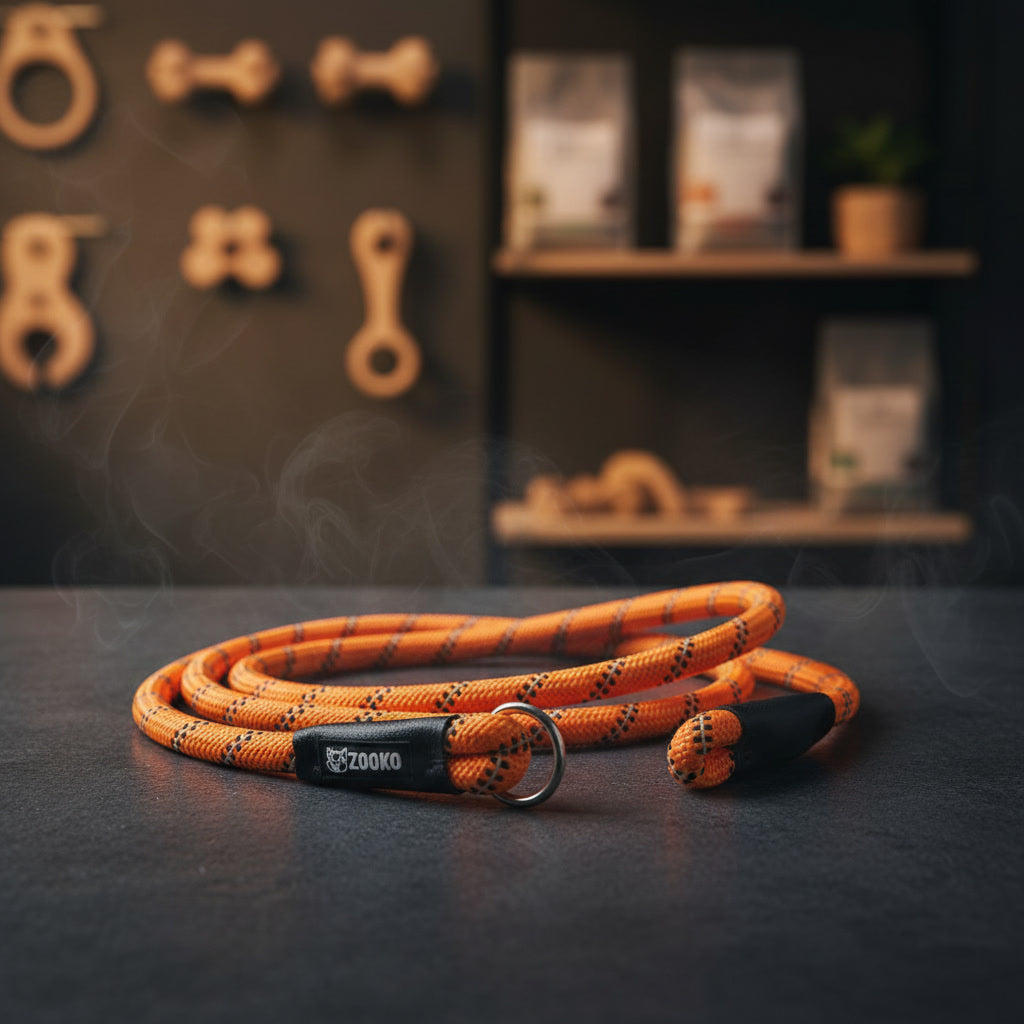 Correa Slip Leash Antitirones Correa Y Collar Perros Zooko